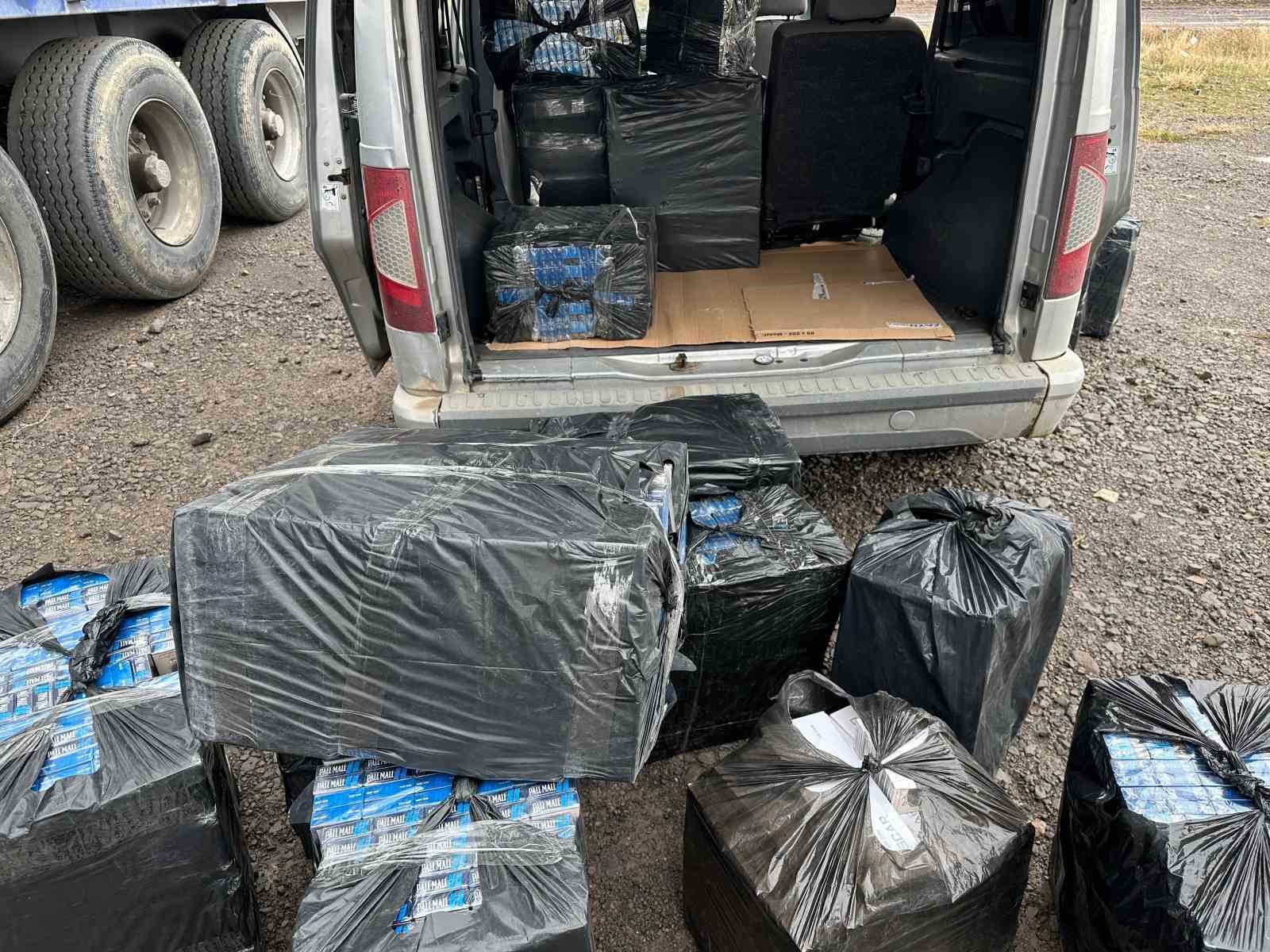 Ağrı&rsquo;da ka&ccedil;ak sigara operasyonu: 2 tutuklama
