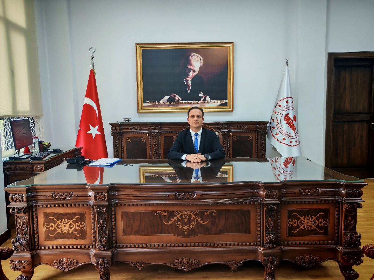 Karpuzlu Kaymakamı görevine başladı