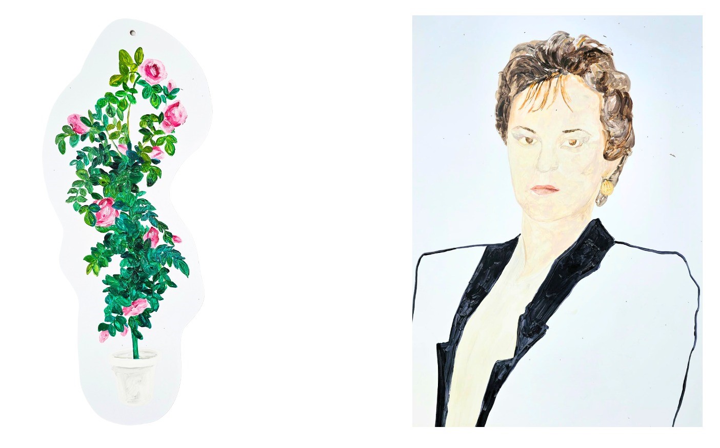 Aynı g&uuml;l&uuml;n yanında adlı kişisel resim sergisi yayında
