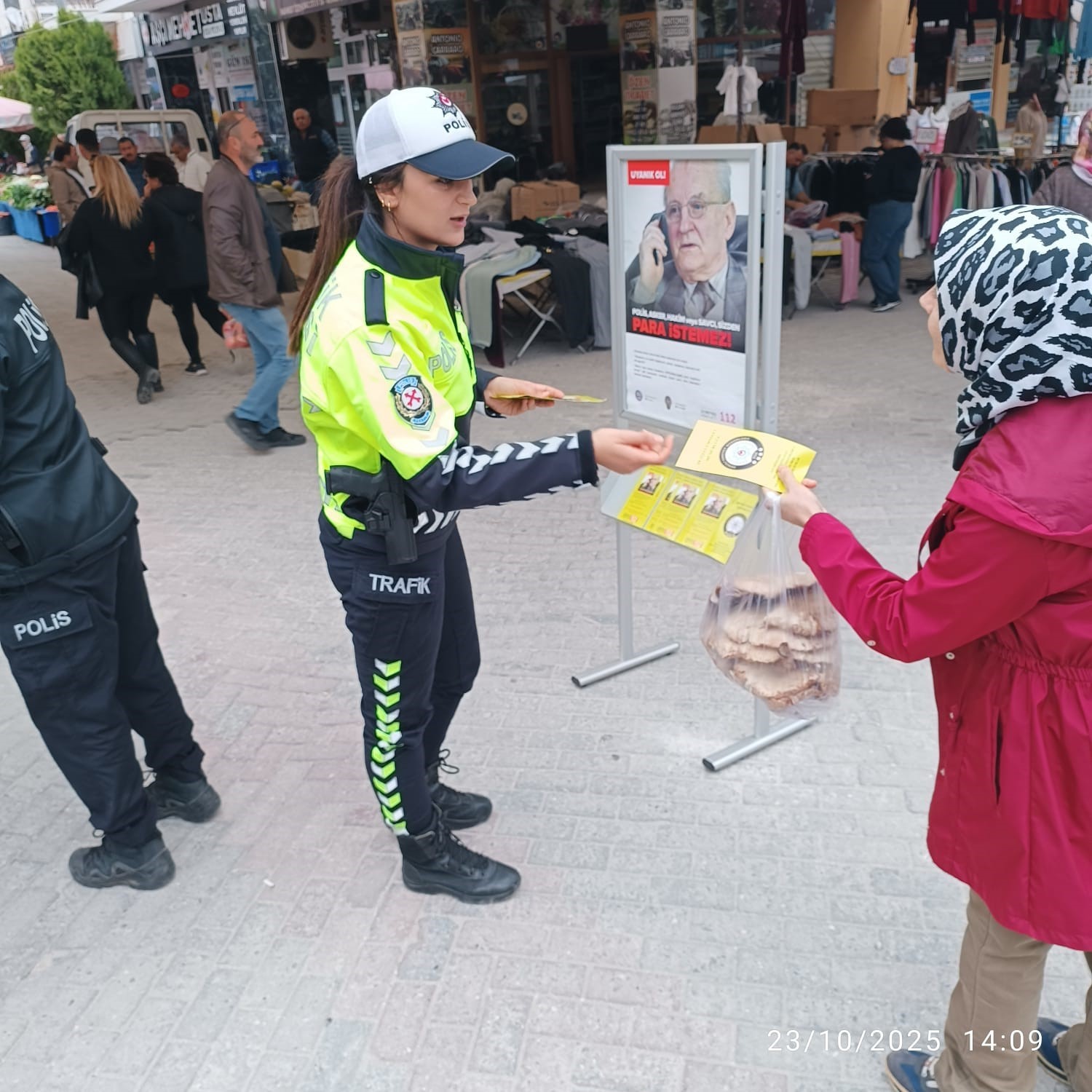 Buldan polisi vatandaşı uyardı
