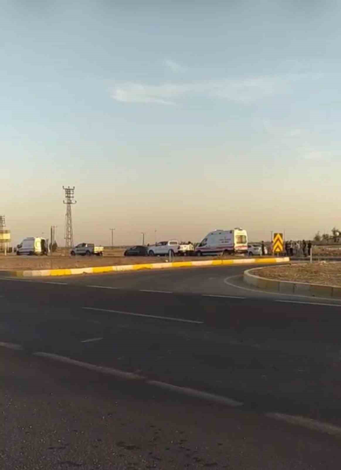 Mardin’de iki otomobil çarpıştı: 7 yaralı