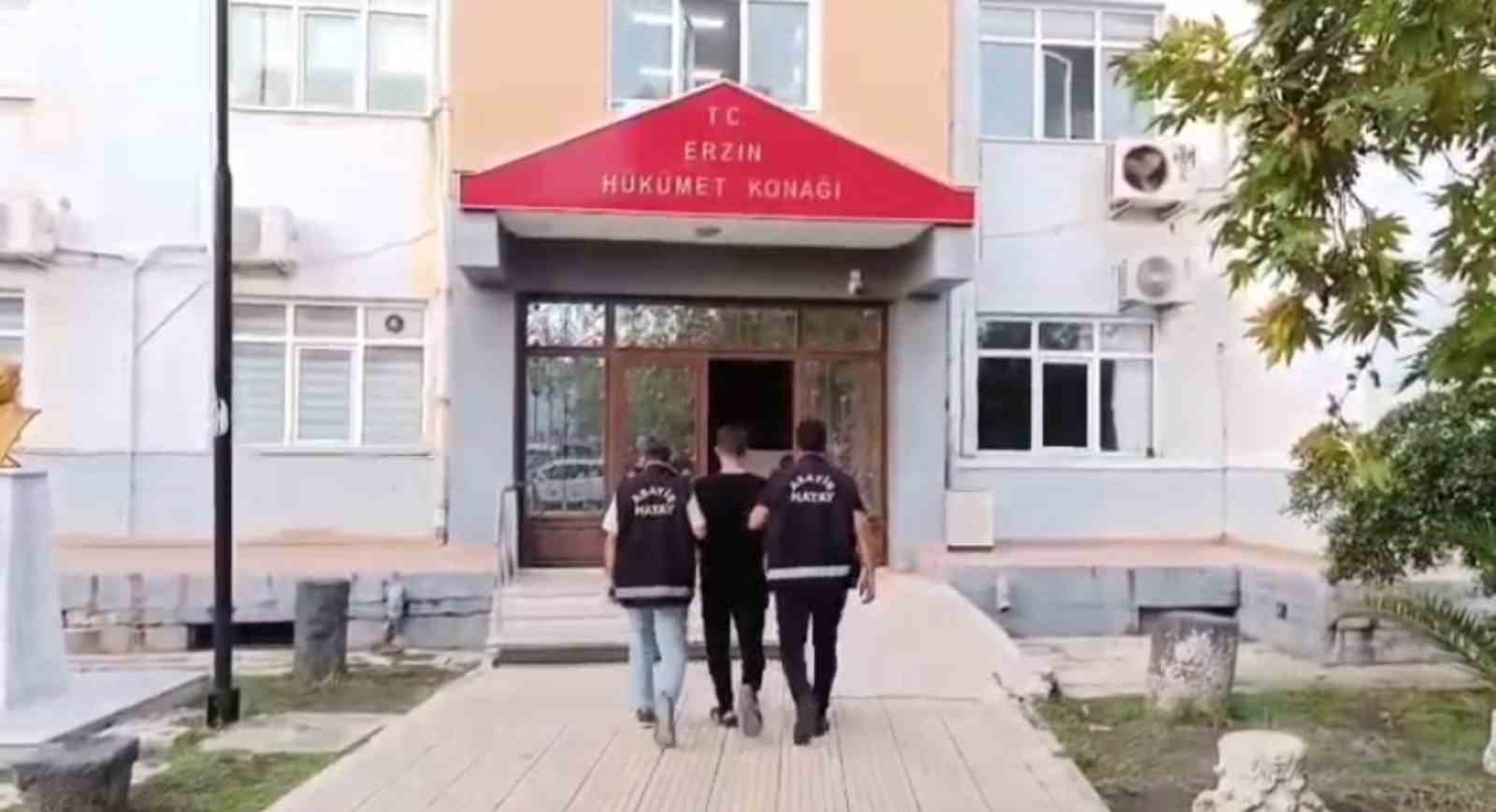Erzin’de hapis cezası ile aranan 2 kişi yakalandı