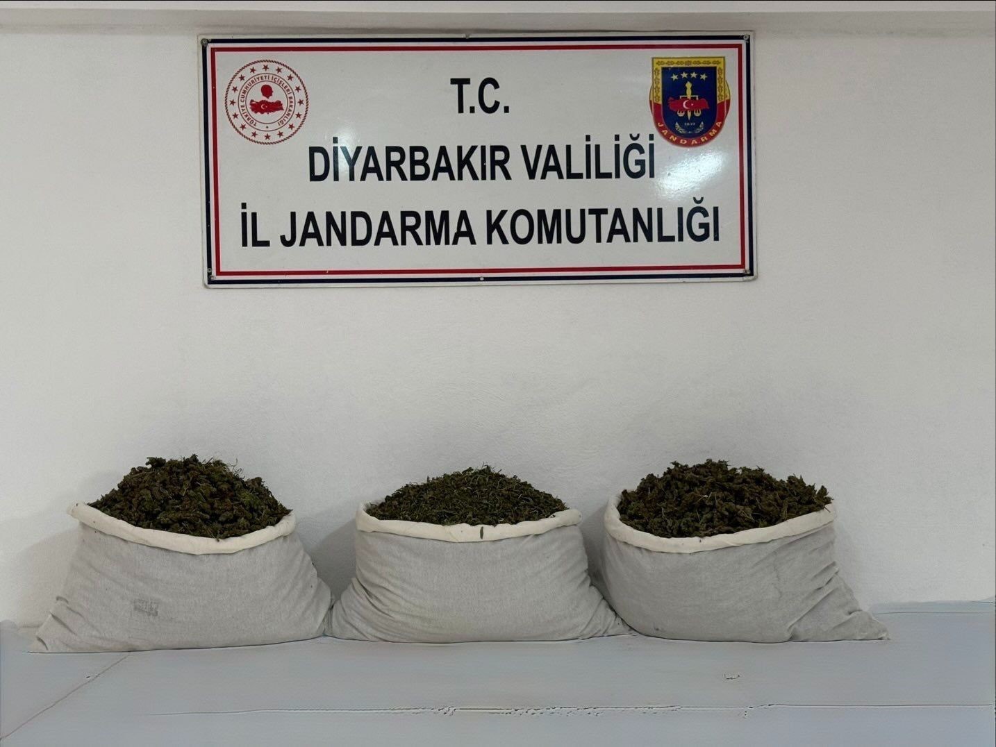 Diyarbakır’da 15 kilo skunk ele geçirildi