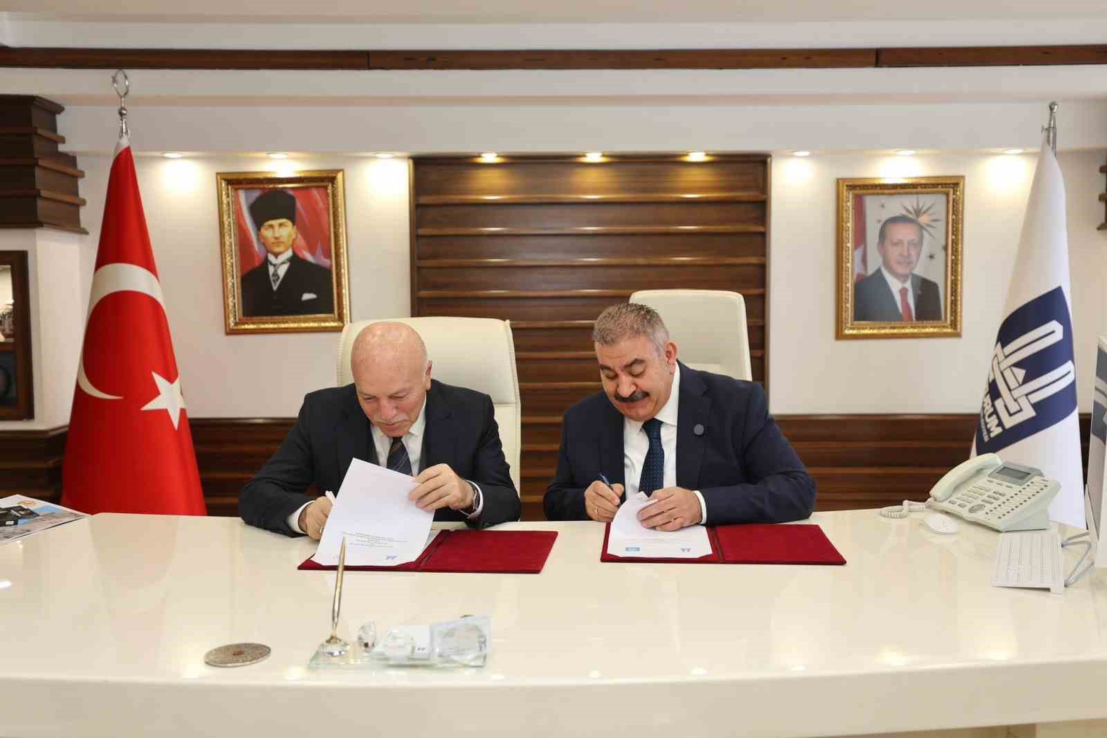 B&uuml;y&uuml;kşehir ve Paland&ouml;ken arasında iş birliği protokol&uuml;
