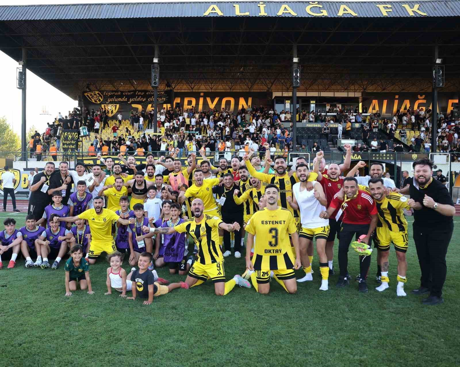 Aliağa FK’nın konuğu Yeni Mersin İdman Yurdu