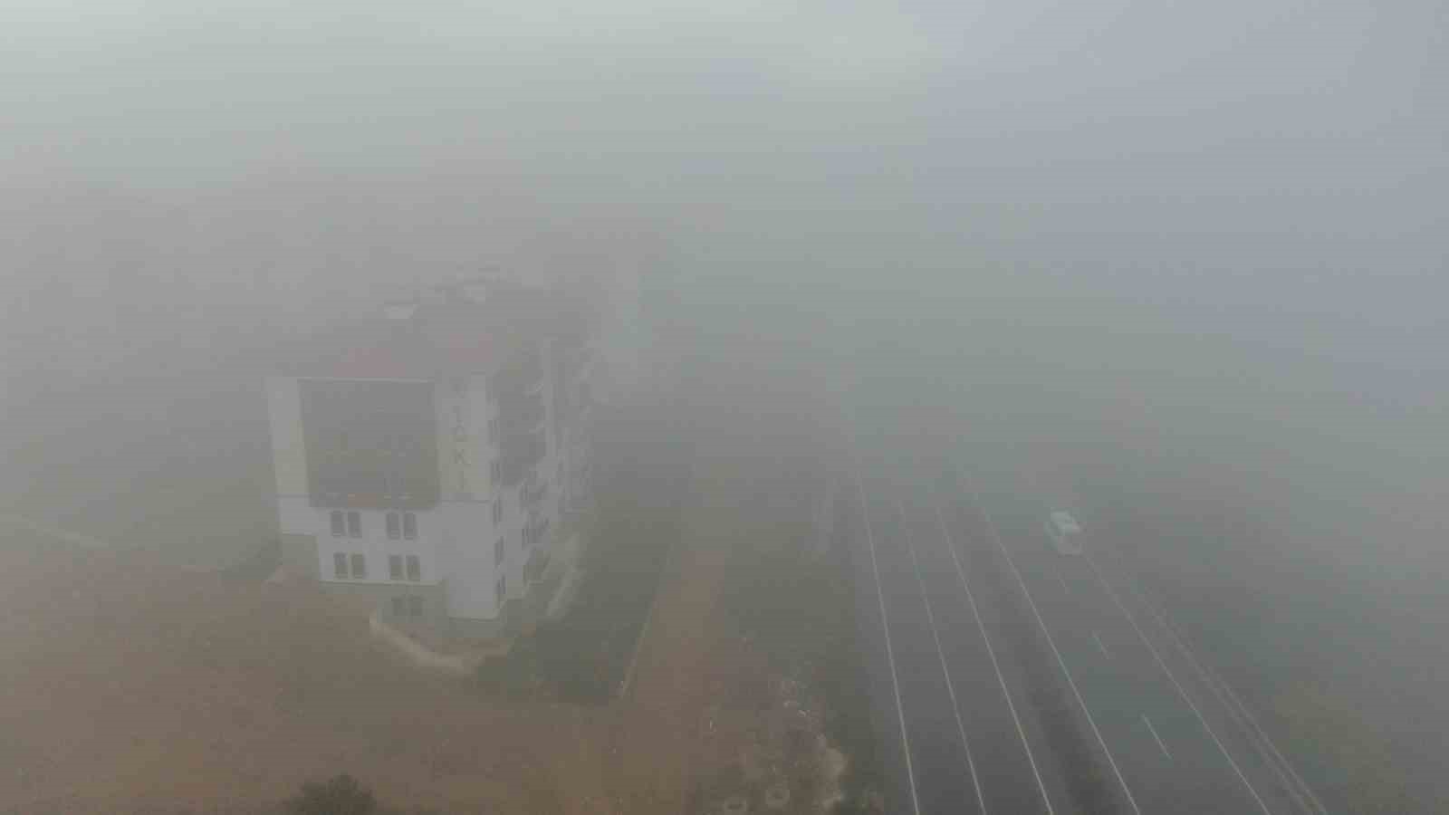 Kastamonu’da sis etkili oldu