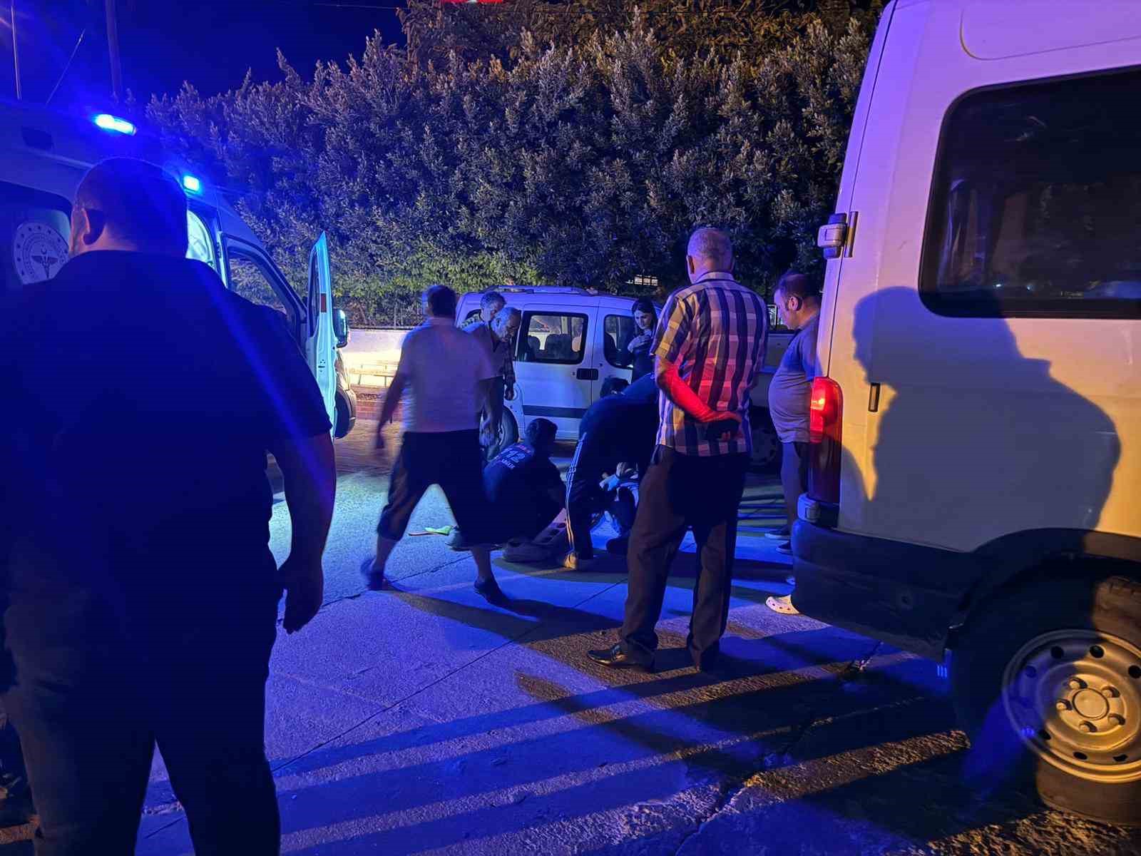 Gazipaşa’da minibüsün çarptığı yaya yaralandı