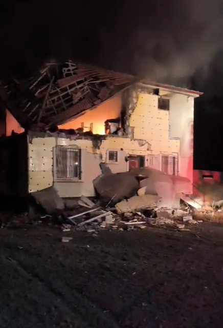 Konya’da ev yangını