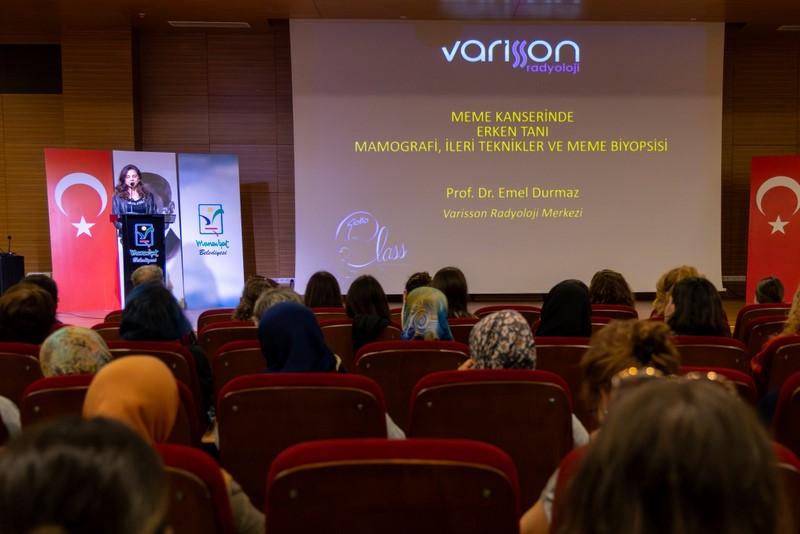 Manavgat’ta meme kanseri farkındalık konferansı düzenlendi