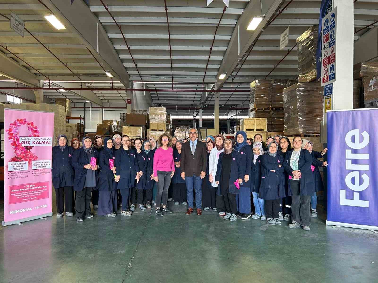 Kadınlara ‘meme kanseri’ bilgilendirmesi