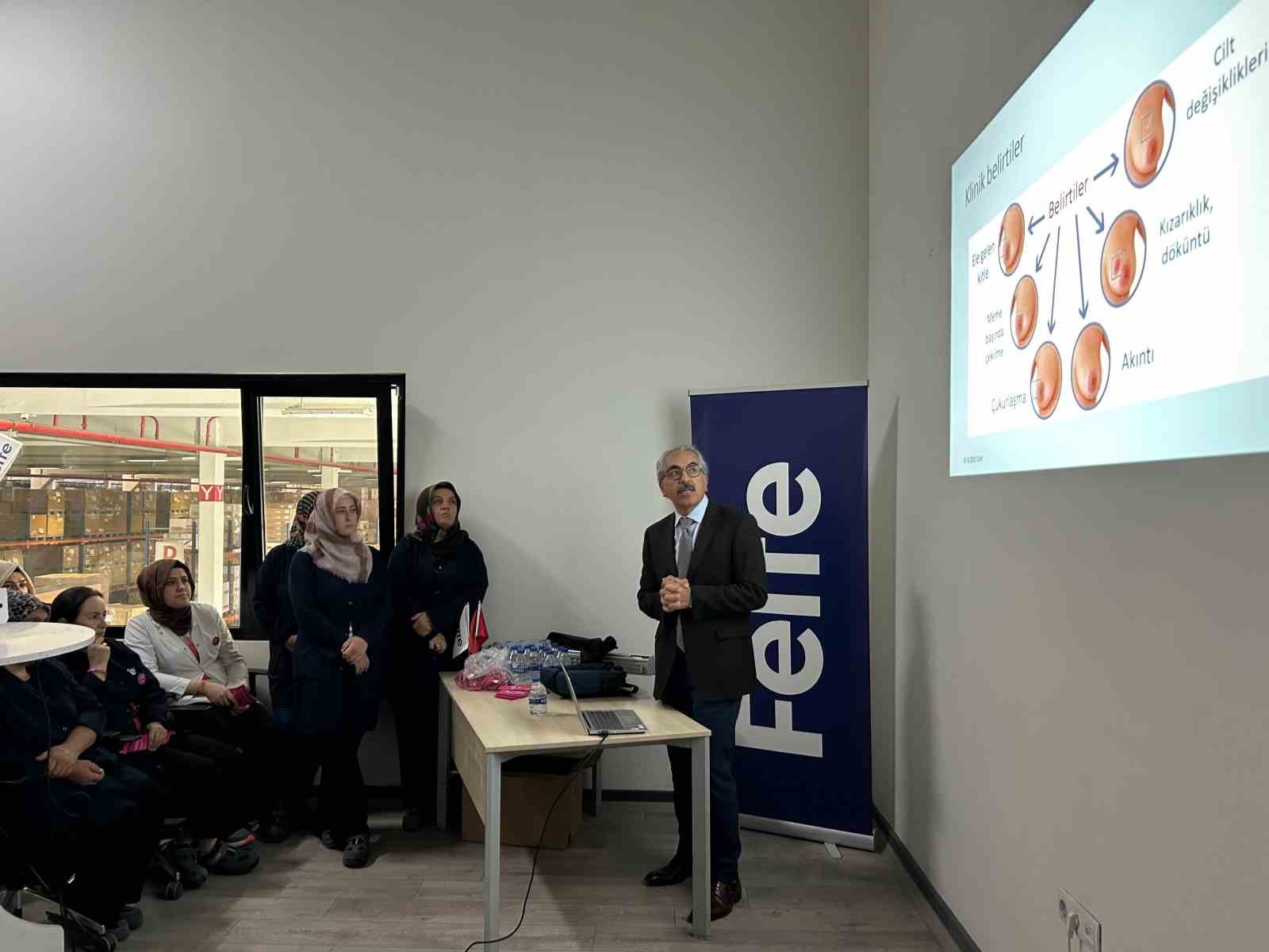 Kadınlara &lsquo;meme kanseri&rsquo; bilgilendirmesi
