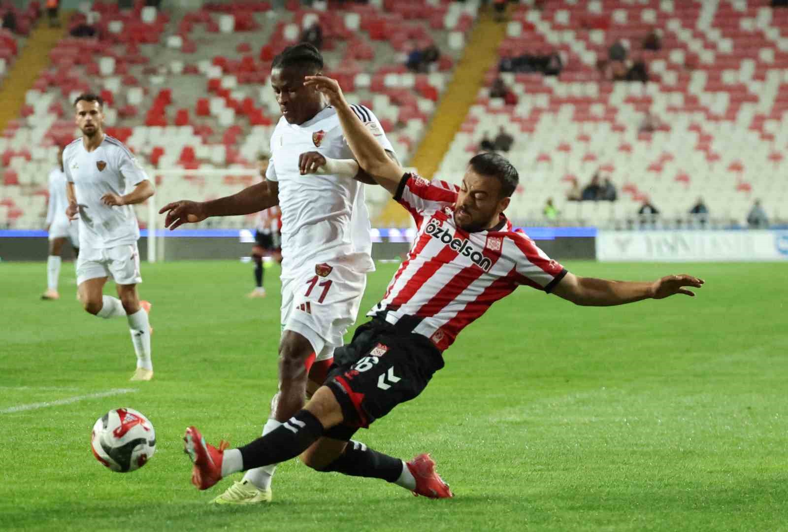 Trendyol 1. Lig: Özbelsan Sivasspor: 1 - Hatayspor: 1
