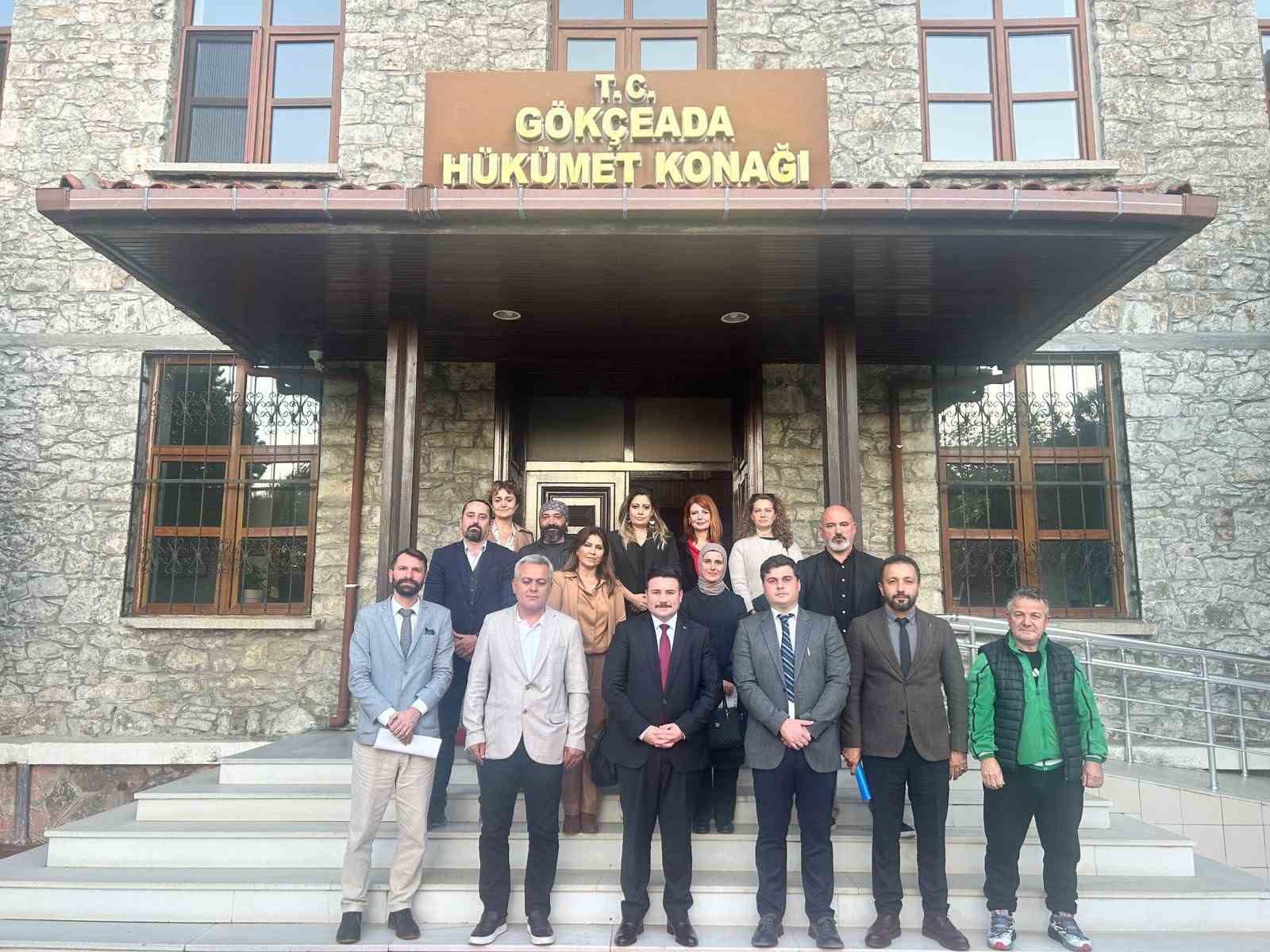 Gökçeada’nın kalkınması için yeni projeler masaya yatırıldı