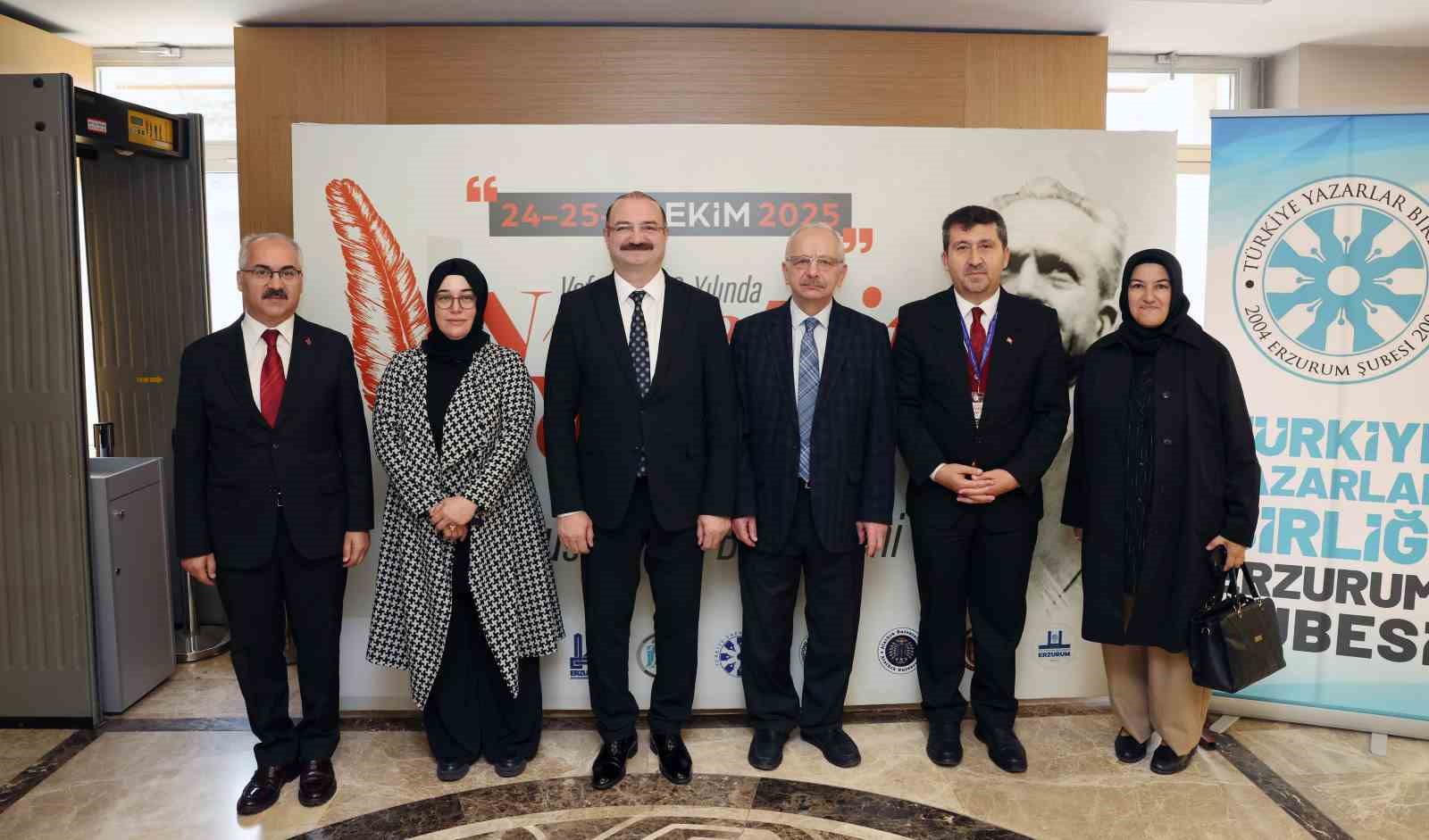 Nurettin Top&ccedil;u vefatının 50. yılında Atat&uuml;rk &Uuml;niversitesinde anılıyor
