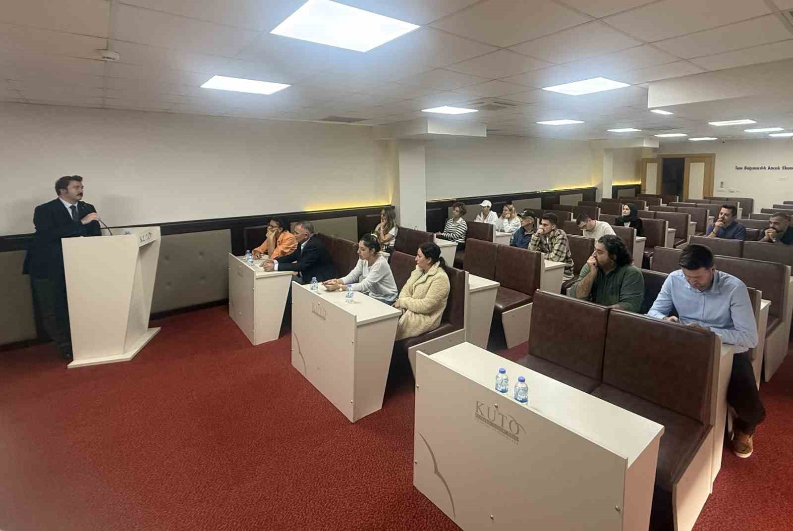KUTO&rsquo;da destek programları bilgilendirme toplantısı yapıldı
