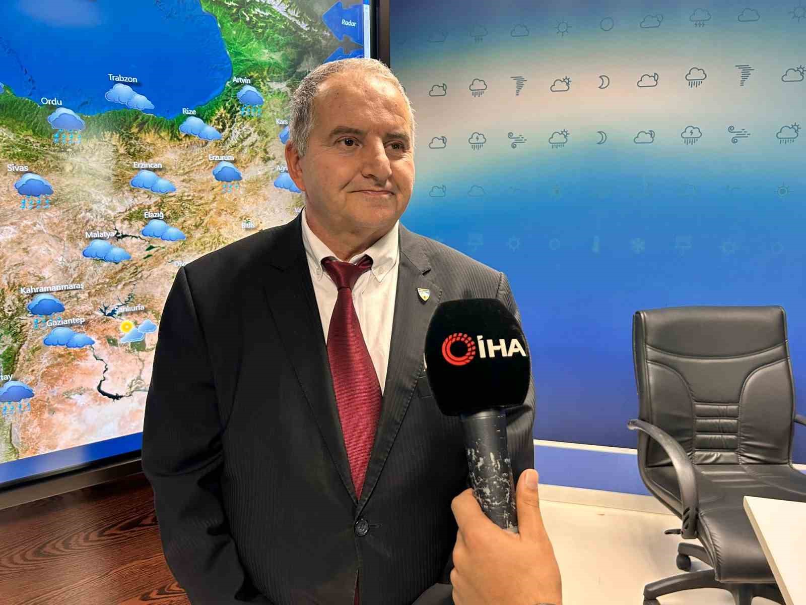 Meteoroloji Genel Müdürlüğü: "Pazartesi günü öğle saatlerinden itibaren yeni yağışlı havanın etkisine giriyoruz"