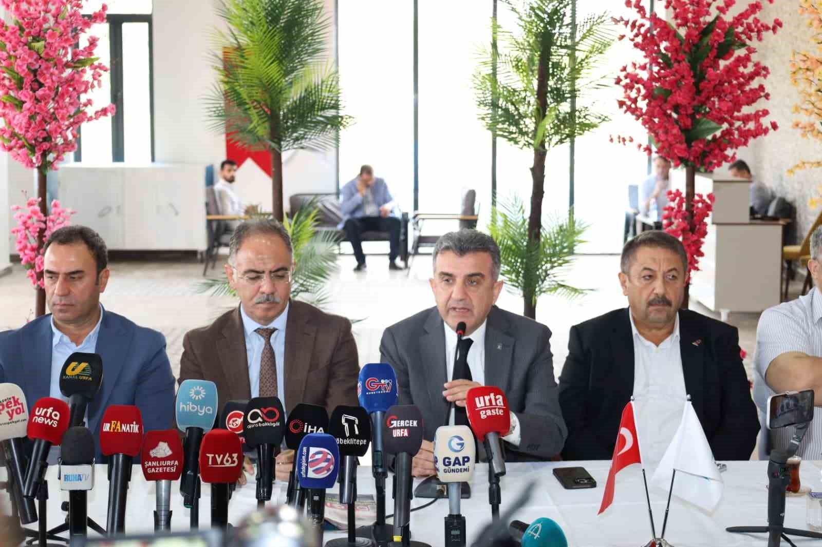 Eyyübiye Belediye Başkanı Mehmet Kuş yeni projeleri basına tanıttı