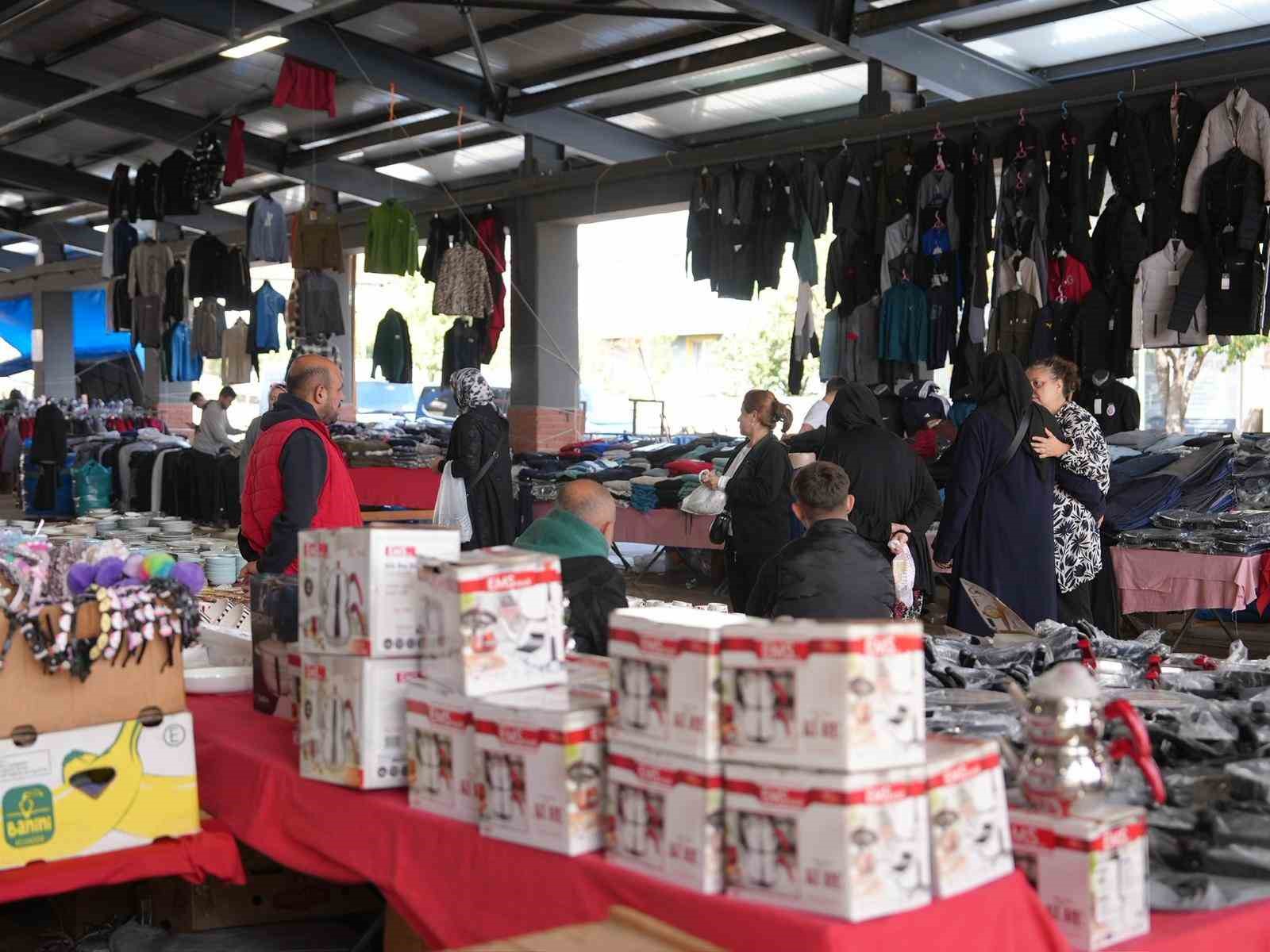 Hamidiye pazaryerinde panayır