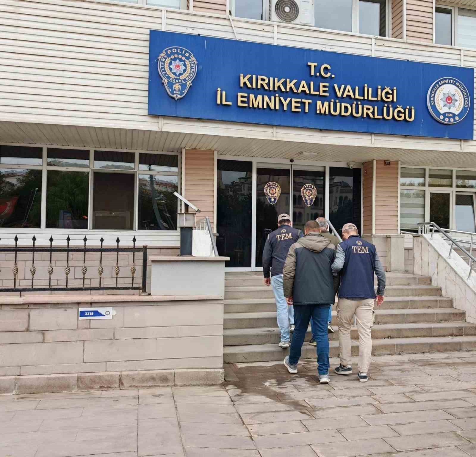 Kırıkkale’de DEAŞ operasyonu: 2 gözaltı