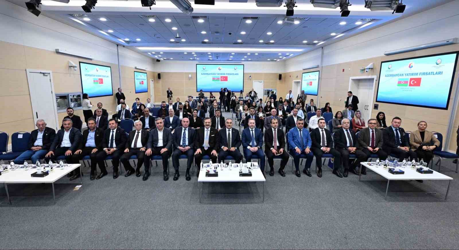TOBB Başkanı Hisarcıklıoğlu: "Azerbaycan yaklaşık 17 milyar dolarlık yatırım hacmiyle T&uuml;rk yatırımlarının en yoğun olduğu &uuml;lke"
