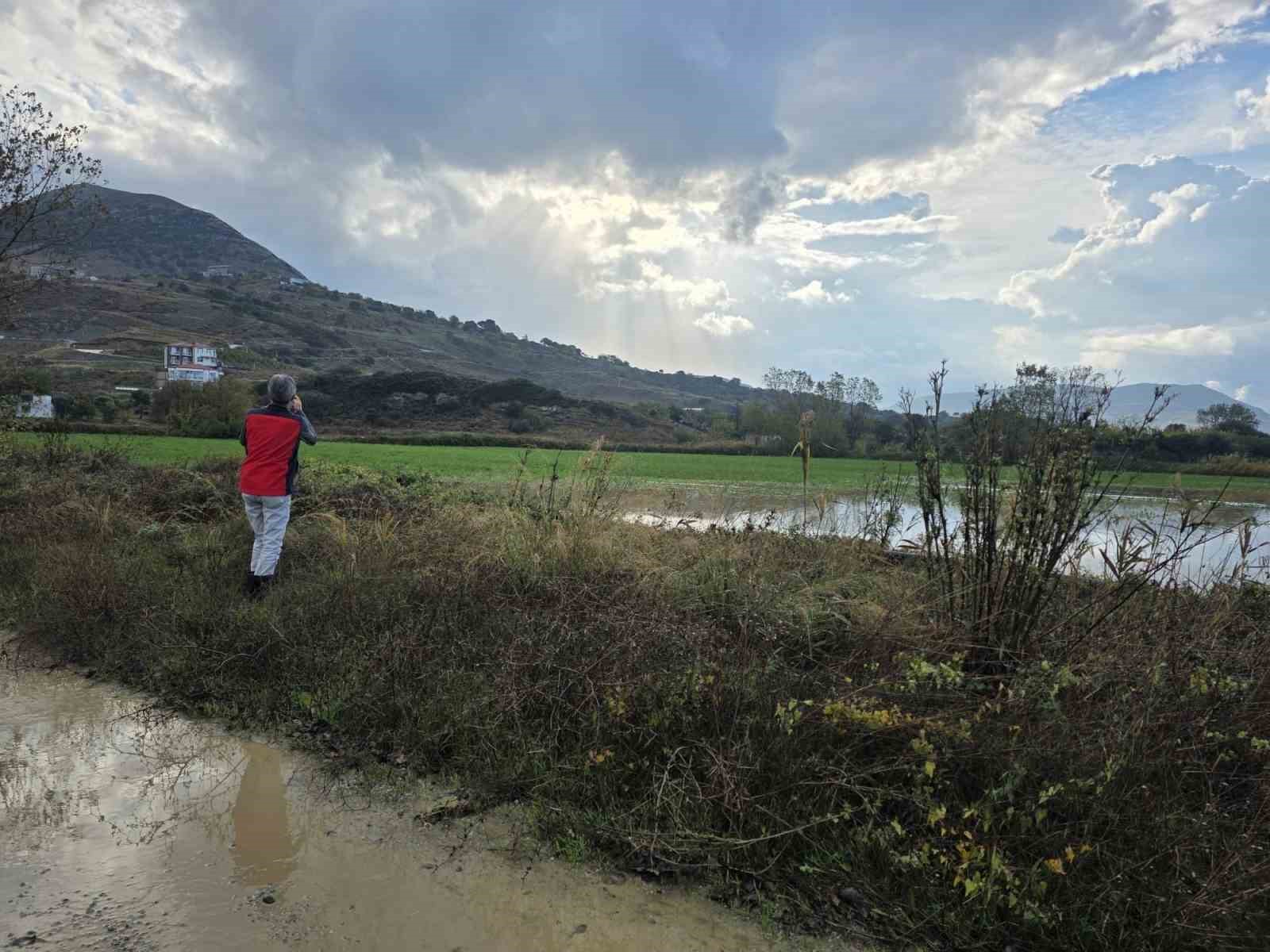 Gökçeada’da zarar gören ekili ve dikili alanlarda hasar tespit çalışmaları devam ediyor
