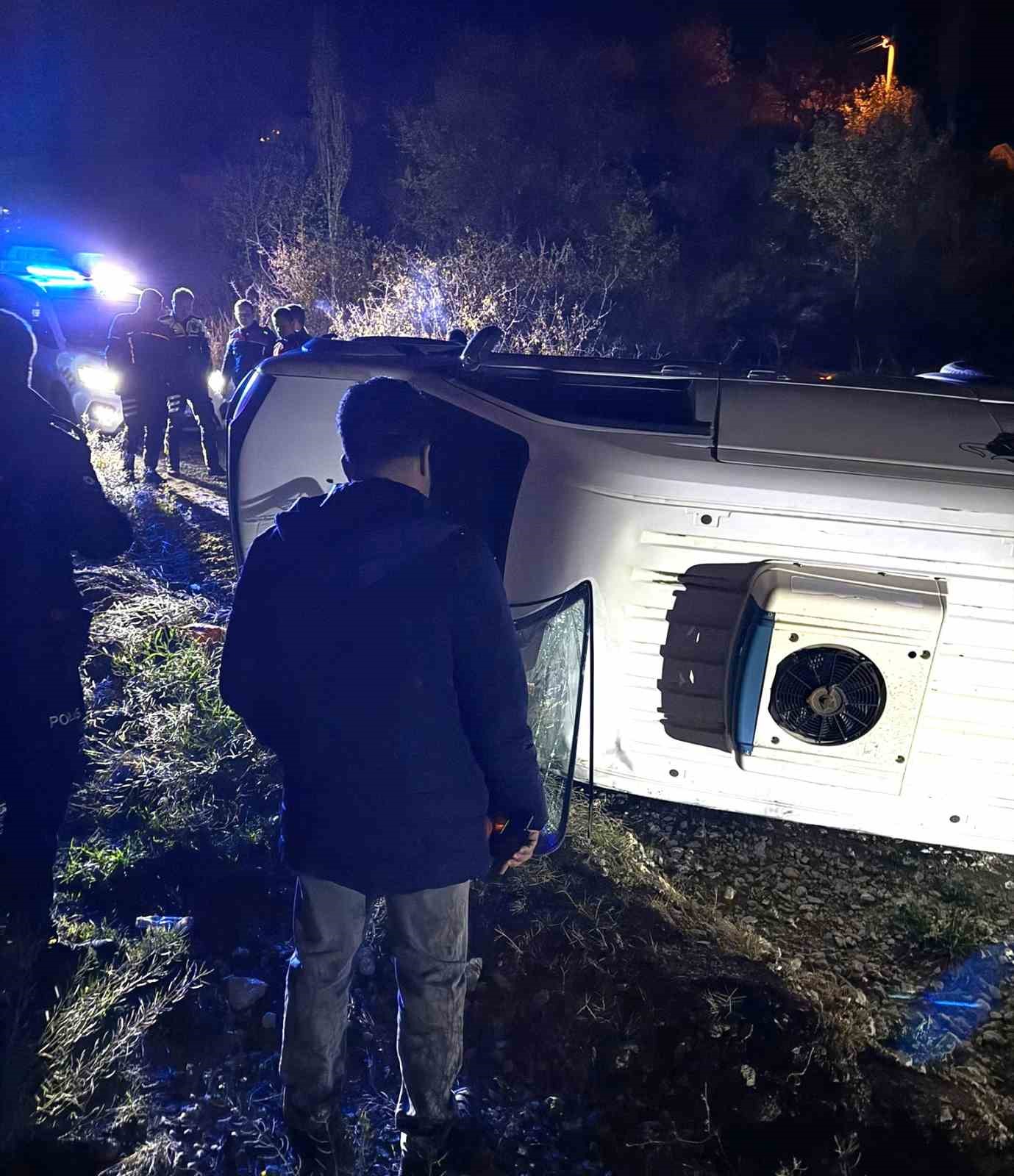 Polisten kaçarken kaza yapınca yakalandı