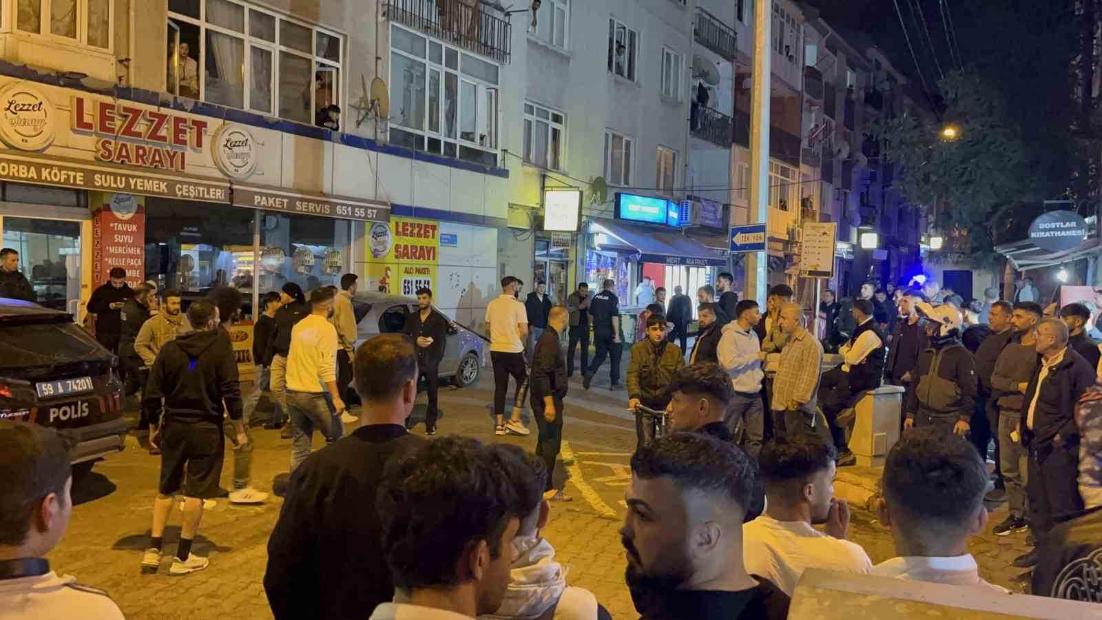 Çorlu’da silahlı saldırı: 1 ölü, 1 yaralı