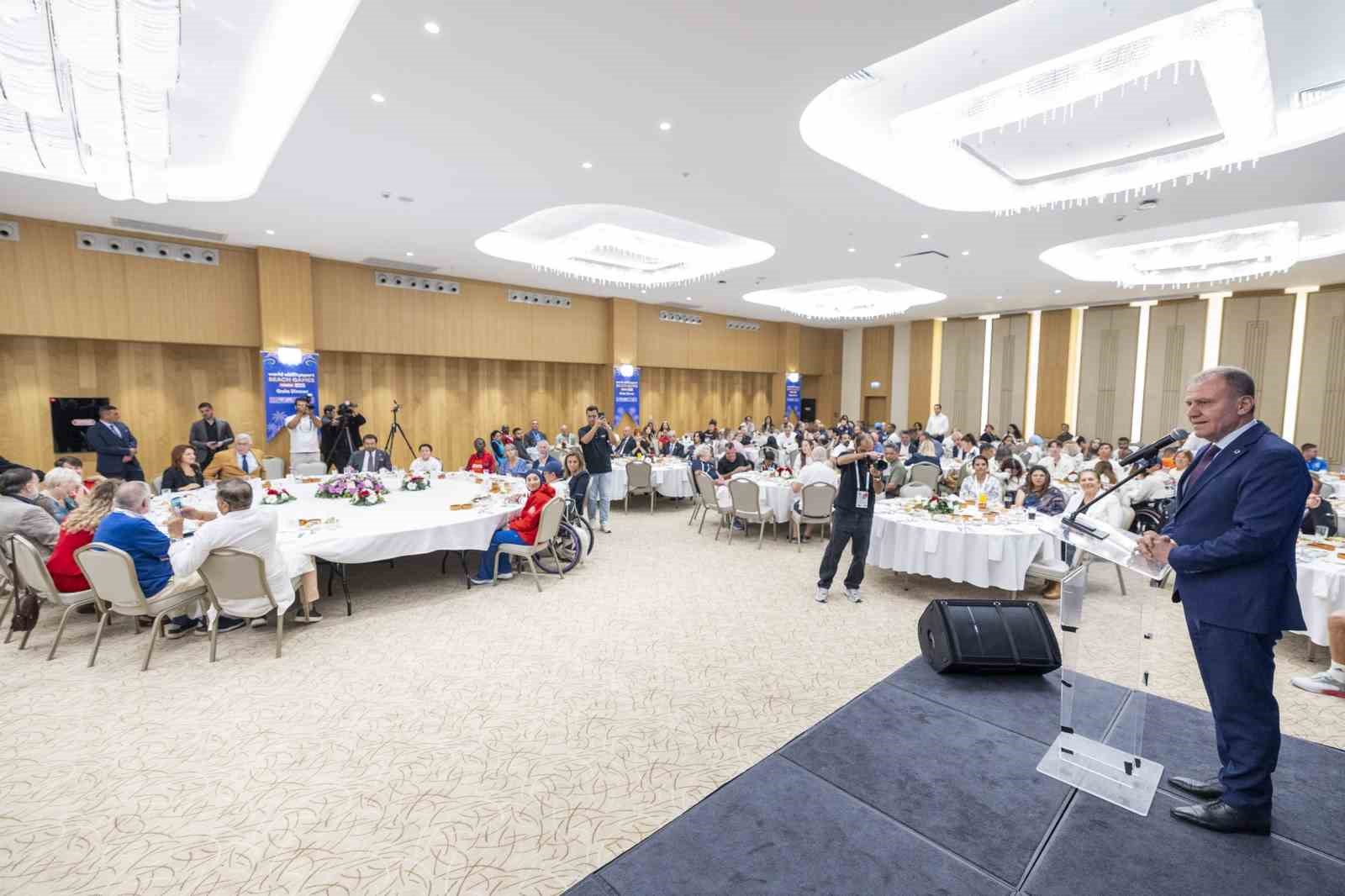 Başkan Se&ccedil;er: "Organizasyonun kazananı d&uuml;nya barışı oldu"
