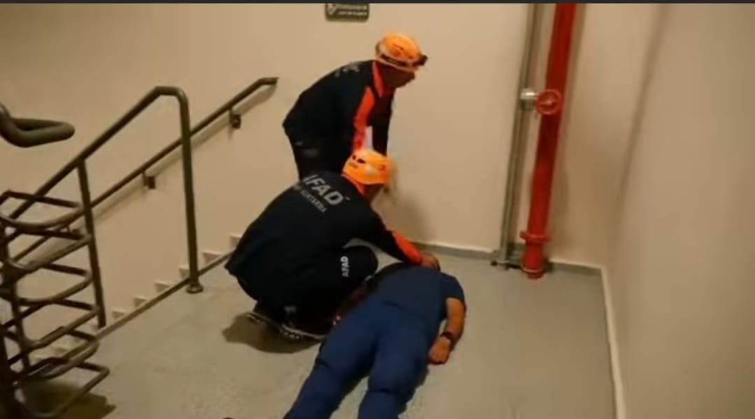 Elazığ’da deprem tatbikatı