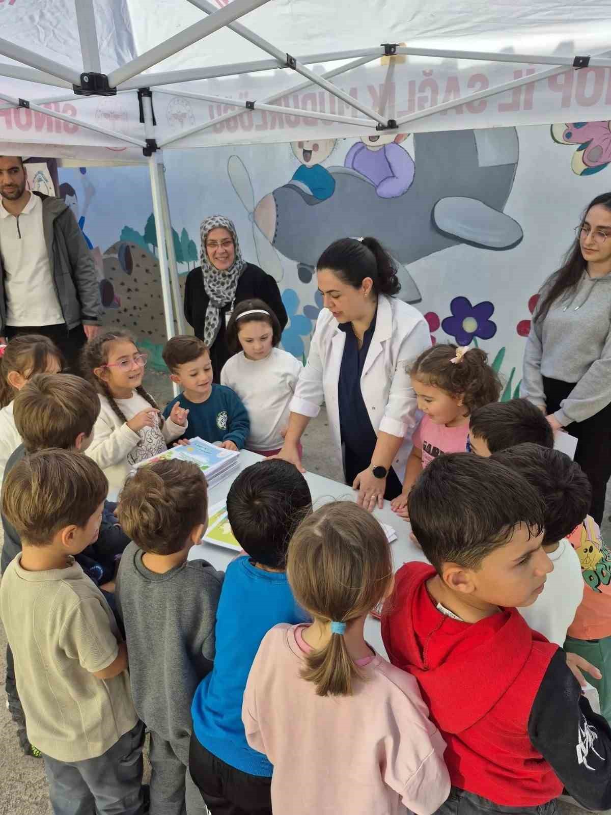 Sinop’ta miniklere sağlıklı yaşam eğitimi
