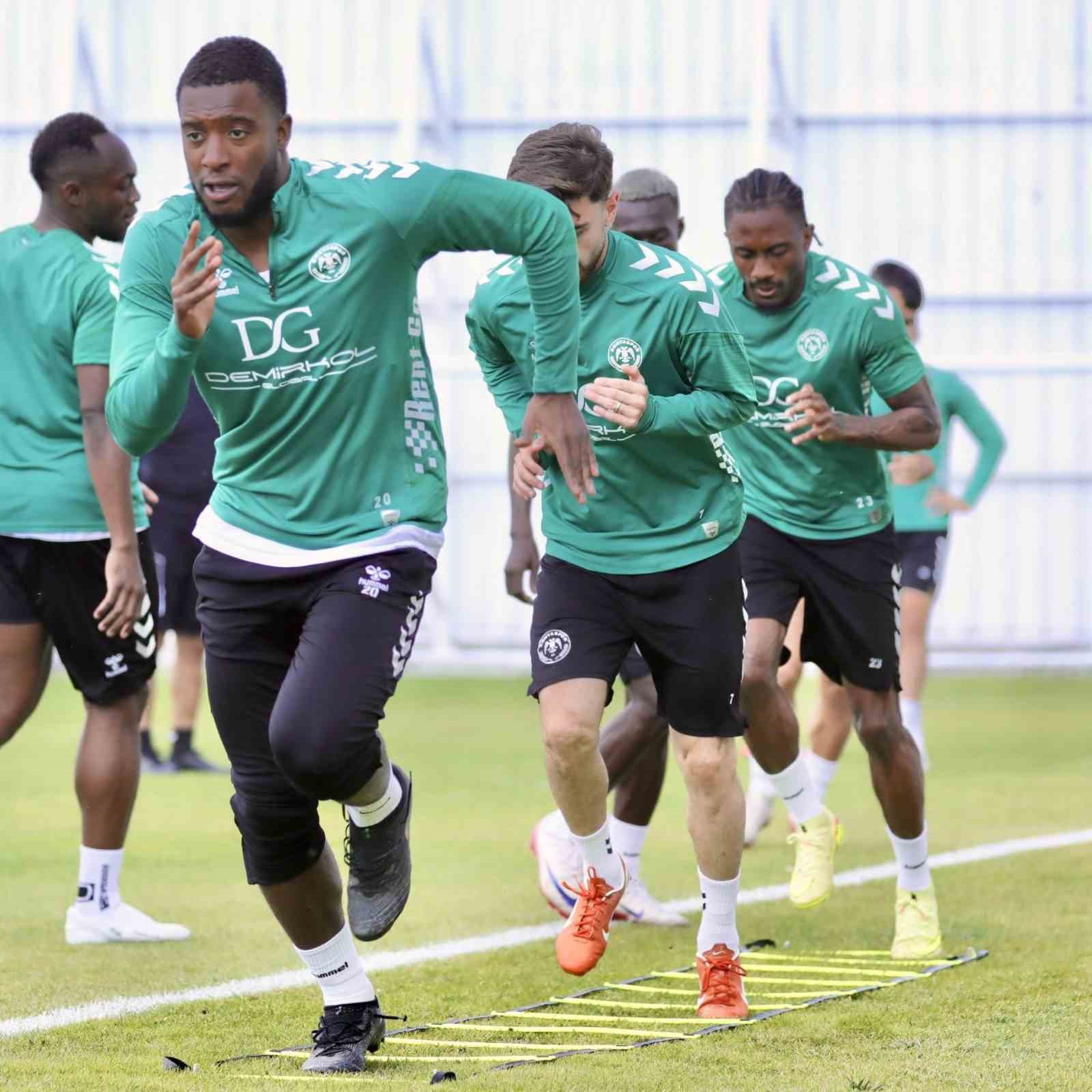 Konyaspor, Gen&ccedil;lerbirliği ma&ccedil;ının hazırlıklarını tamamladı
