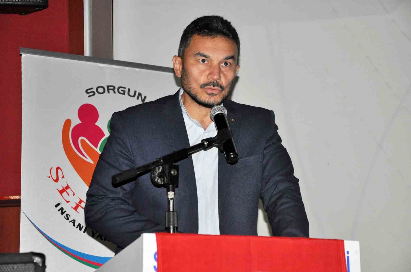 Sorgun’da "Dünya Ahiret Mutluluğu Aile" konulu konferans düzenlendi