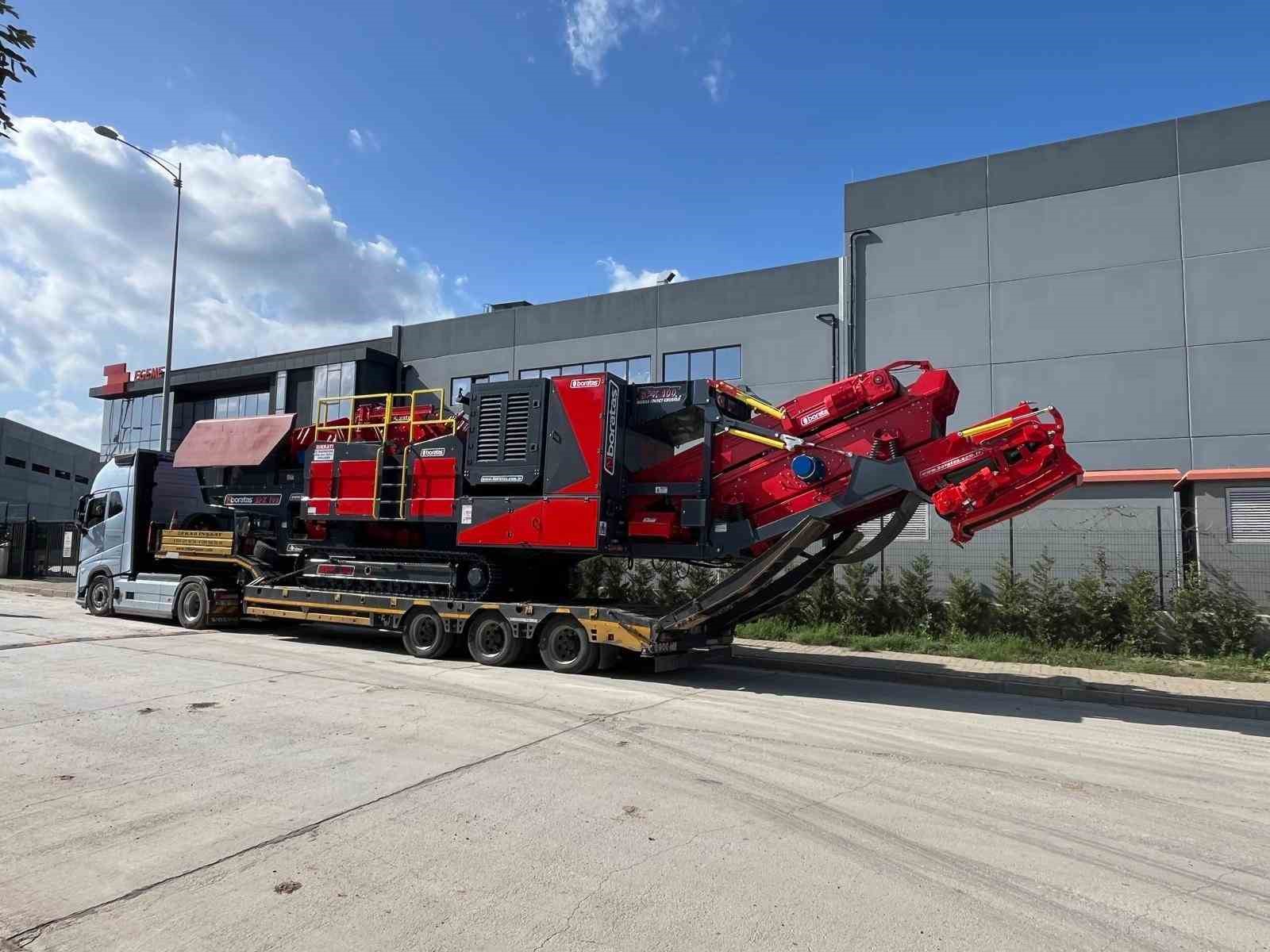 Terme Belediyesi taş kırma tesisi satın aldı