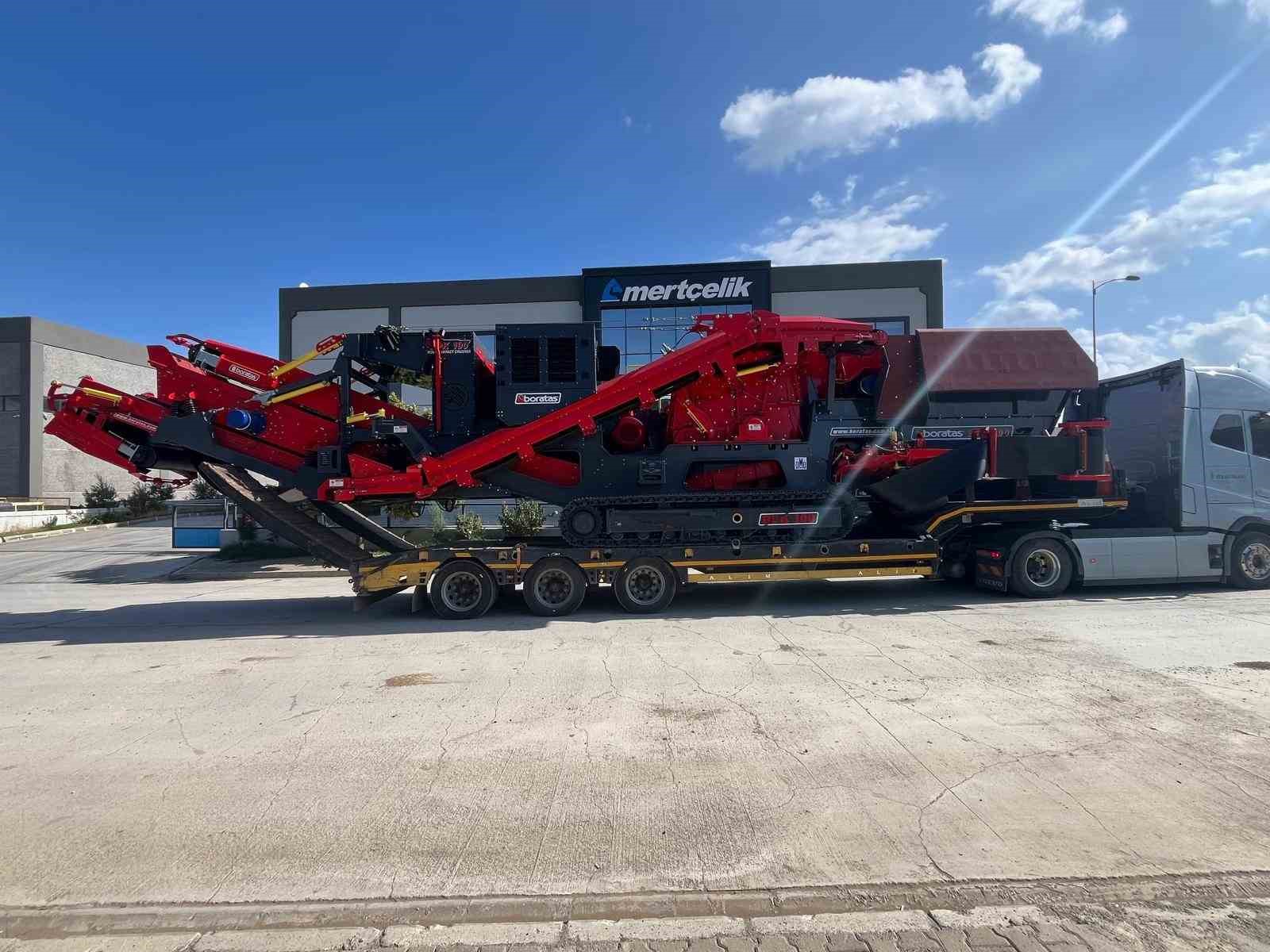 Terme Belediyesi taş kırma tesisi satın aldı
