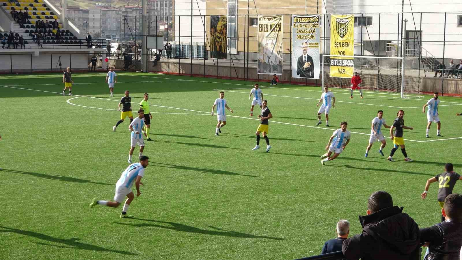 Bölgesel Amatör Lig: Bitlis 1916 Futbol SK: 2 - Dersim Spor: 0