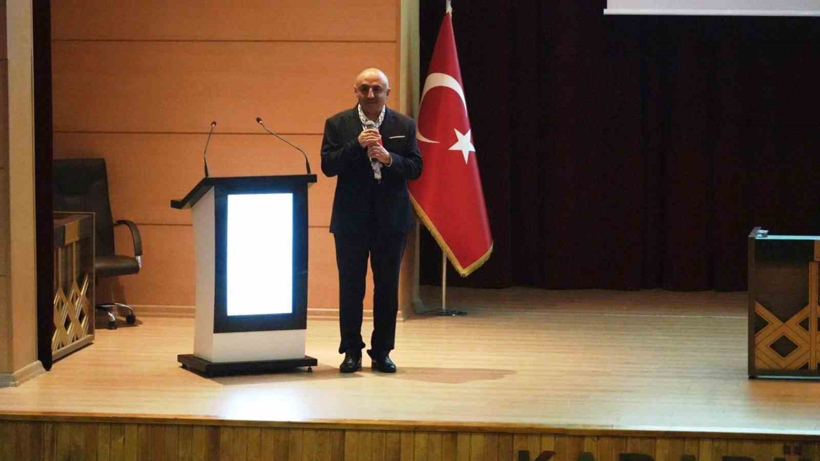 KBÜ’de "Aile ve Değerler Eğitimi" semineri düzenlendi