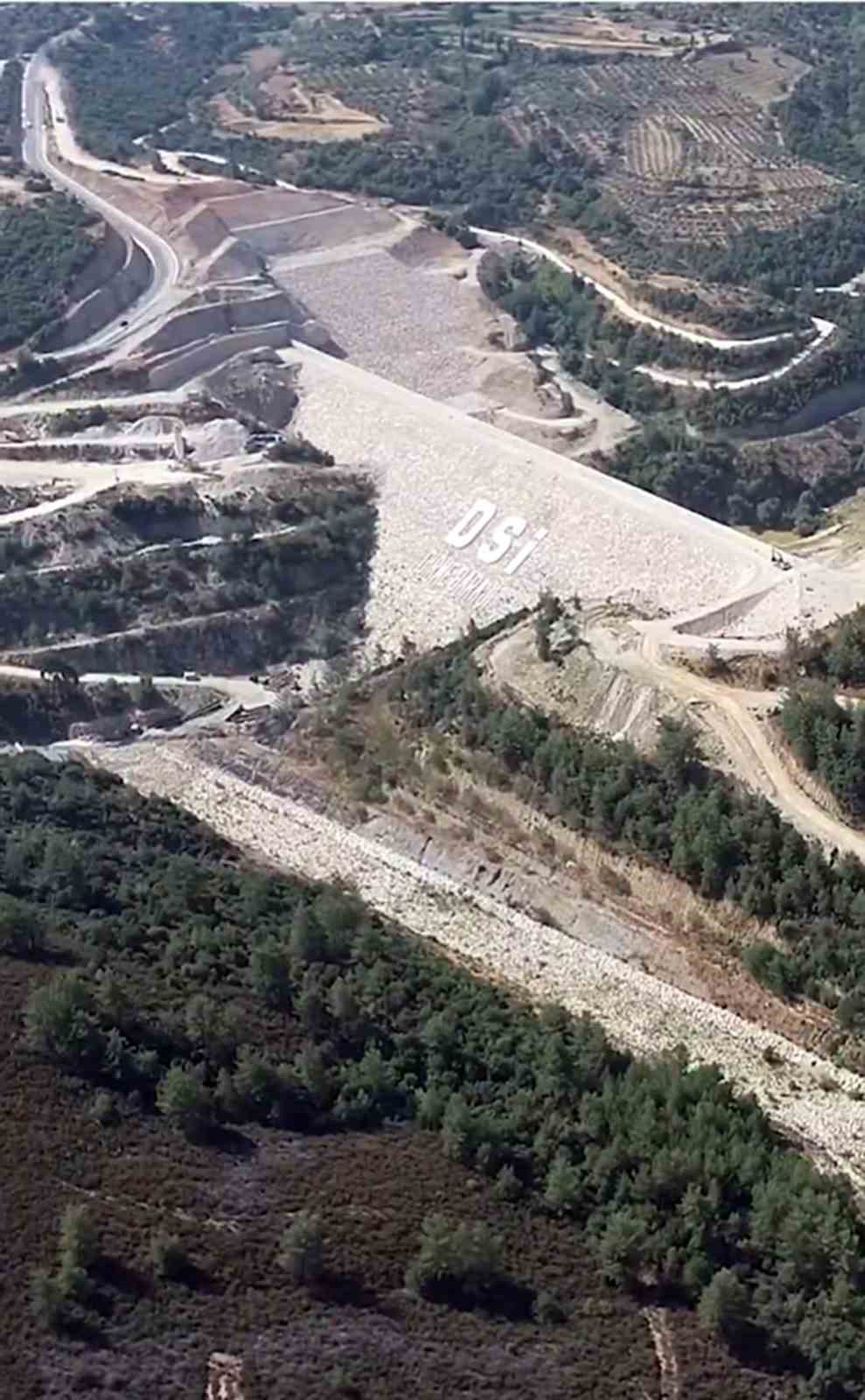 Girme Barajı su tutmaya başladı