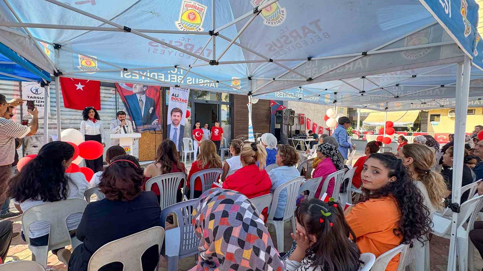 Cumhuriyet coşkusu engelsiz eğitim merkezinde yaşandı
