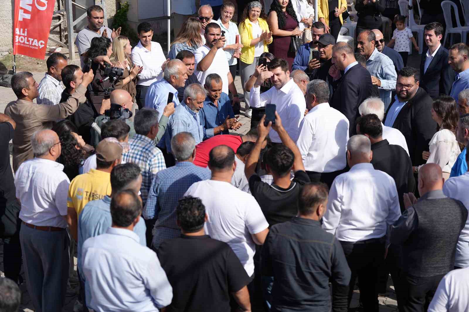 Başkan Boltaç: "Biz size hizmeti lütfetmiyoruz, sizin olanı size veriyoruz"