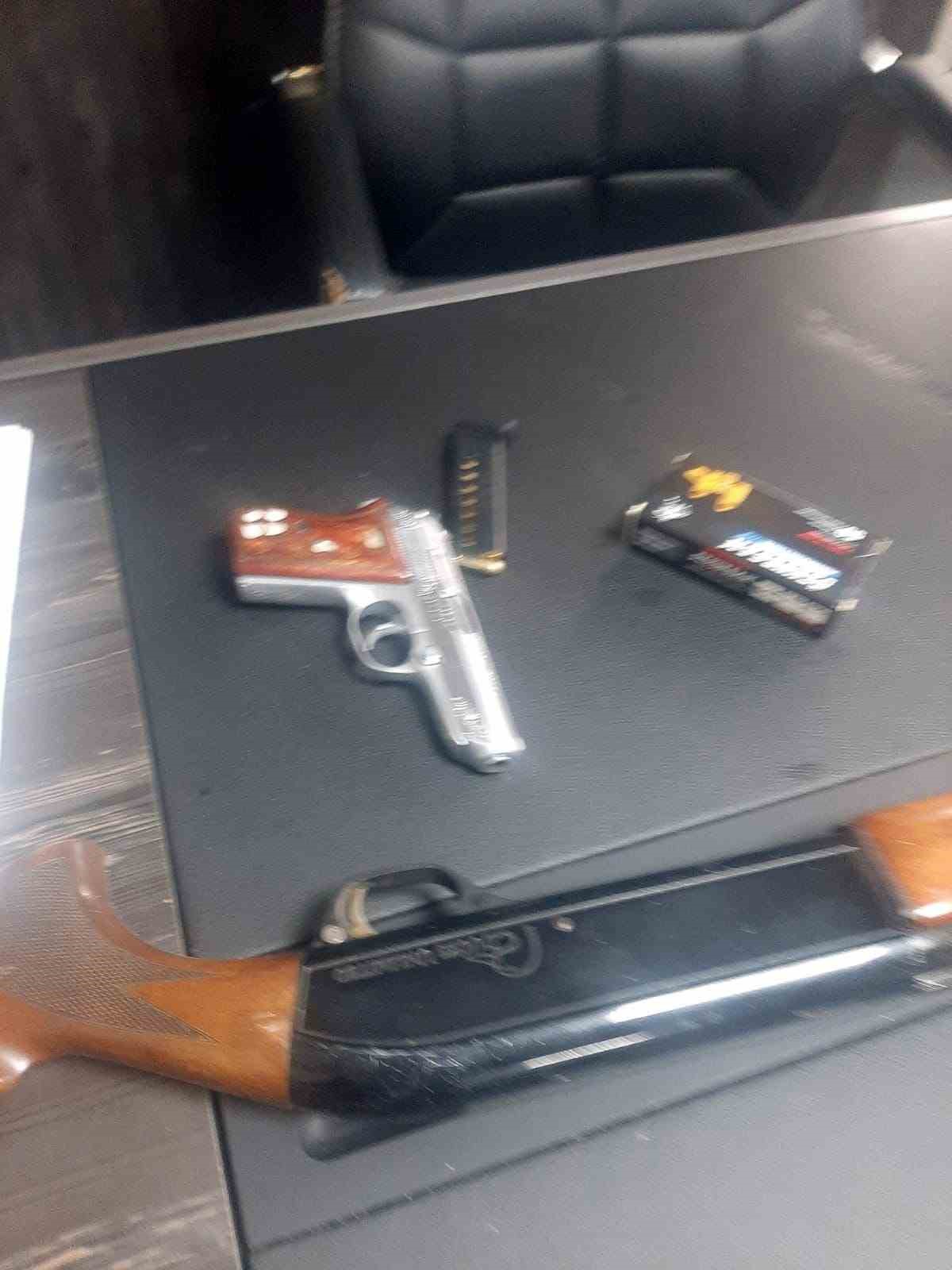 Ergene&rsquo;de &ccedil;iftlikte silah operasyonu: 2 kişi tutuklandı
