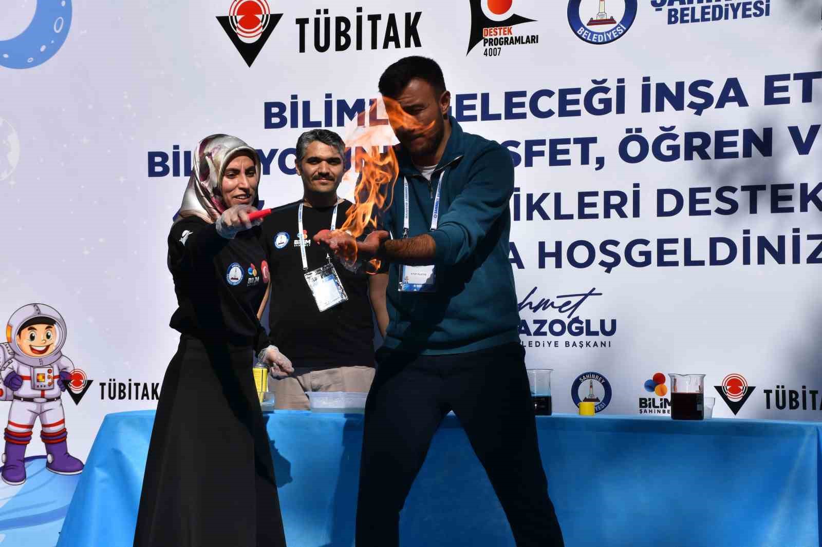 Şahinbey’de bilim şenliği coşkusu
