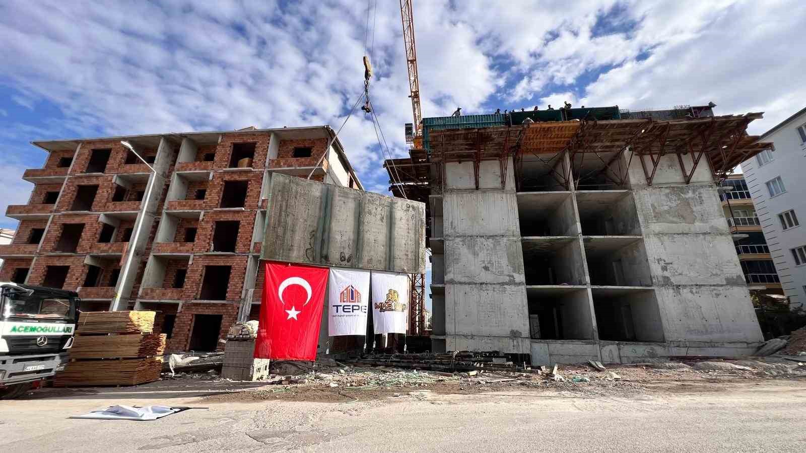 Malatya G&uuml;ven Sitesi&rsquo;nde beton işleri tamamlandı
