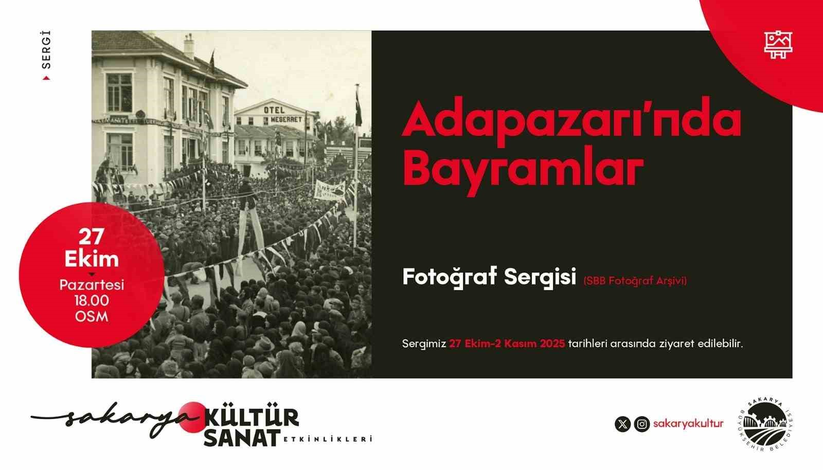 Adapazarı&rsquo;nın bayramları fotoğraf karelerinde yeniden canlanıyor

