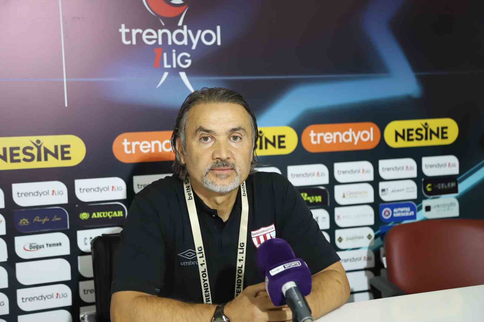 Bandırmaspor - Esenler Erokspor ma&ccedil;ının ardından
