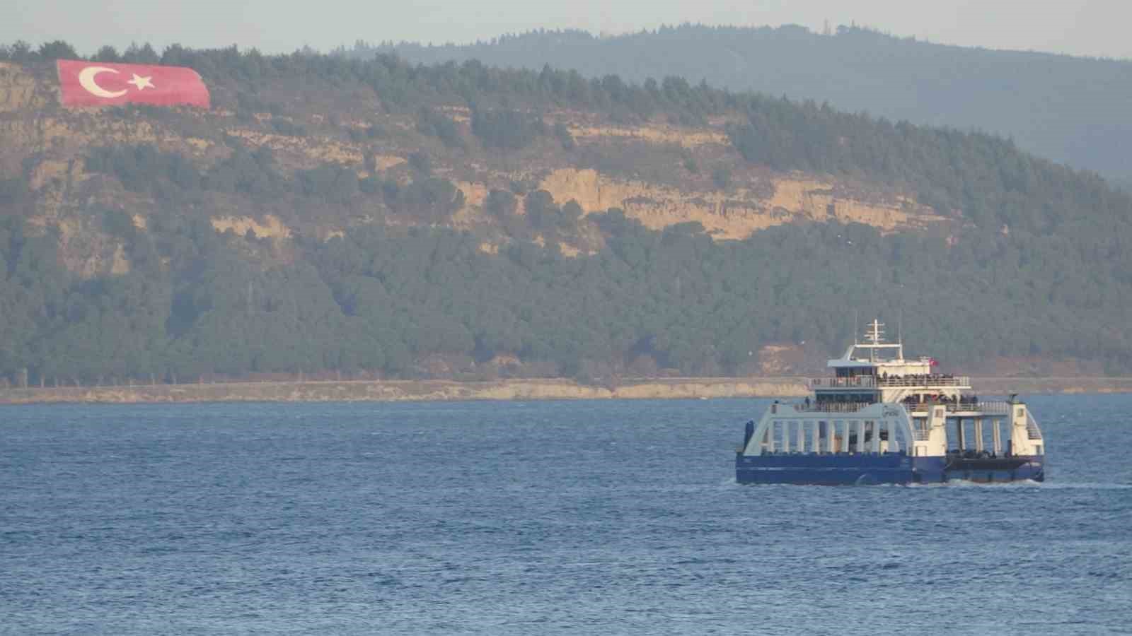 Bozcaada ve Gökçeada’ya bazı feribot seferleri iptal edildi