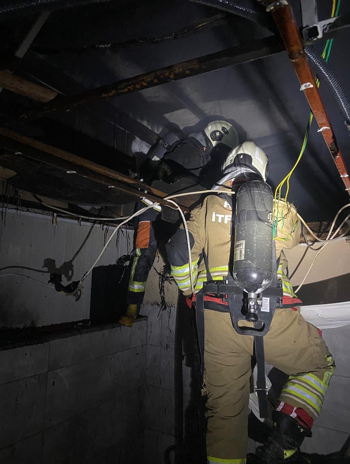 Antakya’da fırında yangın çıktı