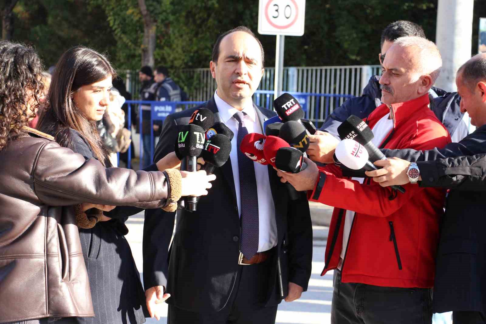 Bolu Baro Başkanı Barut: "B&uuml;t&uuml;n savunmalar bittikten sonra karar &ccedil;ıkacaktır"
