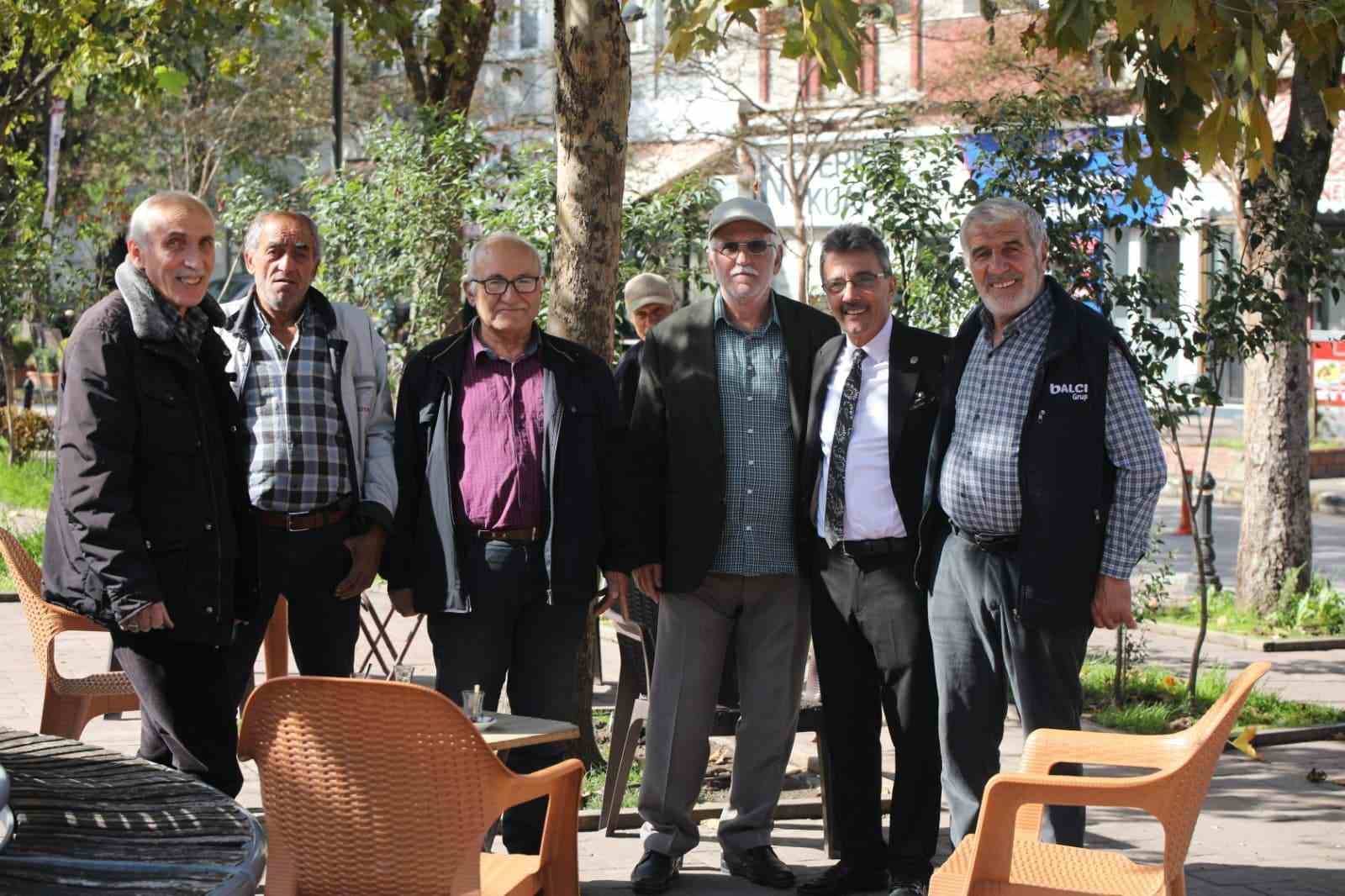 Başkan Şenol Din&ccedil;: "Bizim en b&uuml;y&uuml;k g&uuml;c&uuml;m&uuml;z hemşehrilerimizin desteği"
