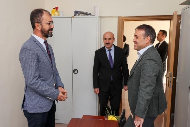 Vali S&ouml;zer&rsquo;den İl M&uuml;d&uuml;rl&uuml;ğ&uuml;&rsquo;ne ziyaret
