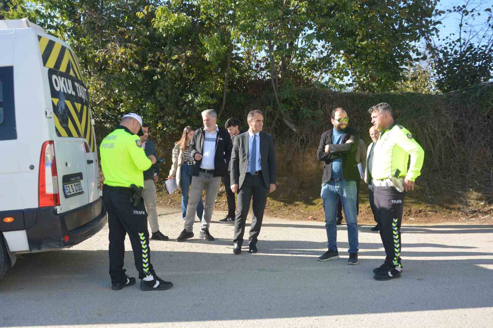 Ordu’da okul servislerine sıkı denetim: 3 bin 160 lira ceza uygulandı